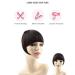 Yamel Bangs Hair Clip in Bangs Hair Extensions Synthetic Dark Brown Flat Bang with Temples Front Face Fringe Bangs Hair Pieces for Women 4# Dark Brown - Buy Online on GoSupps.com