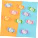 ibasenice 72 Pcs candies decor candy desktop decorative candies decor accessories small candies cream gum decorations Material patch bulk sweet charm small fake candies resin props - Buy Online on GoSupps.com