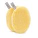 Waschies Kids Washing Pads - Reusable Super Soft Skin-Friendly Baby Cleaners - Made in Germany Pastel Yellow - 2 Pack - Buy Online on GoSupps.com
