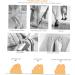 Fomiyes 4 Pairs Half Socks - Comfort Cushion for Sandals Slides & High-Heeled Boots | Invisible Forefoot Pads for Men & Women - Buy Online on GoSupps.com