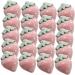 40 Pcs Flocked Strawberry Accessories Earring Sweet Child 2.4X1.8CMx3pcs As Shownx3pcs - Buy Online on GoSupps.com