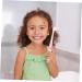 Healvian 12 STK Kids Travel Toothbrush Set - Ergonomic Comfortable Manual Toothbrushes for Children - Beautiful Design for Girls - Perfect for Suitcase Travel - Buy Online on GoSupps.com