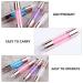 FRCOLOR 3Pcs Colorful Glitter Nail Art Stamper Set | Jelly Clear Nail Stamper for Manicure | Best Nail Art Tool Accessories - Buy Online on GoSupps.com