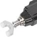 Professional Electrical Vertebral Chiropractor Tools - 6 Strength & 8 Massage Heads for Ultimate Body Relaxation - Black - Buy Online on GoSupps.com