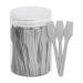 Harilla Spatules de maquillage spatules cosm tiques l g res pour usage en salon de beaut lavables et portables Gris