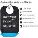 Washable Waterproof Adult Bib with Crumb Catcher - Funny Dog Design for Men, Women & Elderly - Buy Online on GoSupps.com