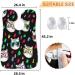 Beard Bib Apron for Men - Non-Stick Waterproof Hair Catcher with Colorful Cat Pattern | Perfect for Shaving & Trimming - Buy Online on GoSupps.com