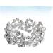 Solustrie 3PC Wedding Bridal Bracelets | Pearl Tennis & Elastic Stretch Bracelets for Women - Silver - Buy Online on GoSupps.com