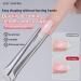 Professional C Curve Nail Tip Pliers - Stainless Steel Nail Sculpting Tool for DIY & Salon Use | Pink Nail Shaping Tweezers - Buy Online on GoSupps.com