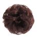 Messy Bun Hair Piece for Women Donut Hair Bun Scrunchie for Women Girls Curly Wave Synthetic Chignon Hairpiece with Rubber Band Messy Bun Hair Pieces Extensions Fake Hair Accessories for Women Girl 2M33