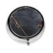Enchanted Plant Leavesround Pill Box 3 Compartments Round Pill Box Organizer for Purse Or Pocket &*Portable Travel Pill Box