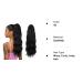 YUMOREAL Black Wavy Drawstring Ponytail Extension 22 Inch - Synthetic Heat-Resistant Fiber Hairpiece for Women - 1B (Natural Black) - Stylish and Versatile - Buy Online on GoSupps.com