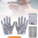 Buy Reusable White Massage Gloves for Hand Reflex Zone & Acupressure - K3F5 Peeling Tools - International Shipping Available - Buy Online on GoSupps.com