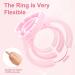 100PCS Disposable Glue Rings for Eyelash Extensions - Heart-Shaped Lash Fan Blossom Supplies - Pink - Buy Online on GoSupps.com