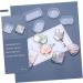 COHEALI 24 Pcs Keychain Mold Molds for Resin Earrings Clay Molds Dice Molds Resin Molds for Diy Square Charm As Shownx2pcs mediumx2pcs - Buy Online on GoSupps.com