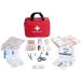 Ykall 180 Piece First Aid Kit for Car, Home, Travel, Camping, Office, Sports | Red Bag with Reflective Cross | Fully Stocked Emergency Survival Supplies - Buy Online on GoSupps.com