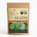 100% Organic Brahmi Powder, Ayurvedic Bacopa Monnieri for Memory, Focus and Nervous System Care, Nootropic Brain Support Blend for Cognitive Wellness, Gut Balance - 16oz 16 Ounce (Pack of 1)