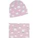 Winter Baby Children's Cotton Hat Scarf Set - Beanie Hats + Tube Scarf (Set of 2) - Color#2 S - 0-6 Months - Buy Online on GoSupps.com