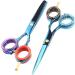 ccHuDE 12 Pcs Barber Hair Shears Scissors Finger Rings Grips Inserts - Grooming Shear Thumb Insert for Pet Shears - Buy Online on GoSupps.com
