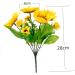 Zerodeko Sunflower Props 2pcs 7 Artificial Flower Bouquet Wedding Bouquet Artificial Flowers Bouquet Artificial Bouquet Decor Flower Arrangement Supplies Sunflower Fake Sunflowers Heads - Buy Online on GoSupps.com