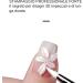 3D Nail Gel - White Carved Non Sticky Gel For Manicure | Solid 3D Nail Rt 5G | Salon Quick Dry Nail Design Supplies | Creative Nail Extension | - Buy Online on GoSupps.com
