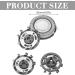 Buy CJBin 6-Piece Shaving Head Set for Philips Series 5000/6000 & Scherkopf S510/S520 - Compatible Razor Replacement Heads SH30/5 with Brush - International Shipping Available - Buy Online on GoSupps.com