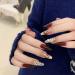 Temperament-enhancing manicure retro burgundy blush French manicure patch hand-made fake nails wearing fake nail patch finished product is detachable.(S) - Buy Online on GoSupps.com
