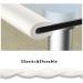 Vicloon 2M Foam Safety Strip & 4 Corner Cushion Protector Set | Baby Edge Guards - Milky White - Buy Online on GoSupps.com