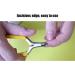 Professional Cuticle Cutter Non Slip Cuticle Nipper Stainless Steel Lightweight and Portable for Go Out for Travel for Pedicure Shop for Home - Buy Online on GoSupps.com