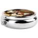 Farm Chickens Printed Mini Round Pill Box | 3 Compartment Portable Pill Organizer for Travel & Home Use - Buy Online on GoSupps.com