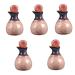 minkissy 5 Sets Aromatherapy Bottle Ceramics Filling Scent Bottle