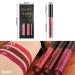 3Pcs Dark Red Purple Matte Liquid Lipstick Set - Long Lasting 24hr Smudge Proof Waterproof Lip Gloss Gift Set for Women (Set06) - Buy Online on GoSupps.com