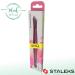 STALEKS UNIQ PQ-11/1 Double Manicure Instrument with Silicone Grip (Ring + Flat Straight Slider) - Buy Online on GoSupps.com
