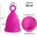 Buy Medium Silicone Ring Menstrual Cup - Reusable 10 Years with Loop Handle | Soft & Comfortable Peachcup - Buy Online on GoSupps.com