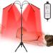 Mojimdo Red Light Therapy Lamp 660nm&850nm Infrared Light with Flexible Gooseneck Arm and Height-Adjustable Stand for Targeted Use on Face Body Knee Back - Ideal for Home Use