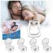 Silicone Magnetic Anti Snoring Clip (4 Packs)- Effective Snoring Solution Anti Snoring Devices Snore Stopper Nose Clip Stop Snore Devices Professional Sleeping Aid Relieve Snore (4 pcs)