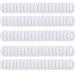 100 Pack Disposable Earmuffs Transparent Ear Cover Clear Waterproof Ear Covers for Hair Dye Shower Bathing