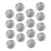 Mipcase 90 Pcs Mason Jar Lids Wide Jar Supplies Rings Airtight and Leak- Proof Seal Thai Massage Stick Canning Lids Wide Clear Shaker Cups Wide Mouth Canning Lids Jam Metal Tinplate Glass Silverx3pcs 8.6X8.6X0.2CMx3pcs
