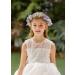 DreamLily Lavender Boho Wedding Floral Crown - Flower Girl Hair Wreath DFS28 - Buy Online on GoSupps.com