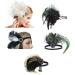 Feather Headband Lady Head-Chain Handmade Hair Headwear for Women Party Headpiece Roaring 1920s Art - Buy Online on GoSupps.com