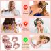 Soft Satin Heatless Hair Curlers Kit for Long & Medium Hair - 2 Pieces, Pink - Buy Online on GoSupps.com