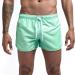 Mens Premium Cotton Canvas Cargo Shorts - Mint Green, X-Large | Work & Casual Summer Shorts - Buy Online on GoSupps.com