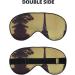 SSIMOO Eiffel Tower Paris Sleep Mask | Adjustable Breathable Eye Mask for Comfortable Sleep | Fashionable Black Design - International Shipping Available - Buy Online on GoSupps.com