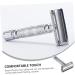Beaupretty Manual Butterfly Open Safety Razor - Double-Edged Facial & Beard Razor for Men - Premium Metal Shaving Tool - Buy Online on GoSupps.com