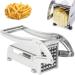 Abizarch French Fry Cutter Multifunction Vegetable Fruit Chopper with 2 Stainless Steel Blades for French Fries Chips Maker Potato Slicer for Tomato Potato Cooking Gadget Tool ZHAZHAMO(Silver) - Buy Online on GoSupps.com