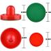 Inscoul Air Hockey Pushers and Pucks Set - 4 Pushers, 8 Pucks - Blue & Red - Buy Online on GoSupps.com