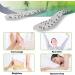 ENWEPOEO Therapy Massage Inserts - Reflex Zone Shoe Cushions for Pain Relief & Muscle Relaxation - Acupressure Inserts for Men & Women - 2 Pieces Size 39-40 - Buy Online on GoSupps.com