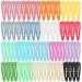 Snap Hair Clips Hair Barrettes for Girls  Anezus 80 Pcs 2 Inch Non-Slip Barrettes Hair Accessories for Girls  Women  Kids Teens or Toddlers