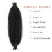 8 Packs Pre-Separated Springy Afro Twist Hair 18 Inch 1B - Synthetic Marley Twist Braiding Hair - Buy Online on GoSupps.com