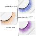 minkissy 3 Pairs 3d False Eyelashes Halloween Eyelash Faux Lashes Reusable Makeup Lashes Color Lashes Halloween Eye Lashes False Lashes Eyelashes Cross Accessories Synthetic Silk Fiber - Buy Online on GoSupps.com